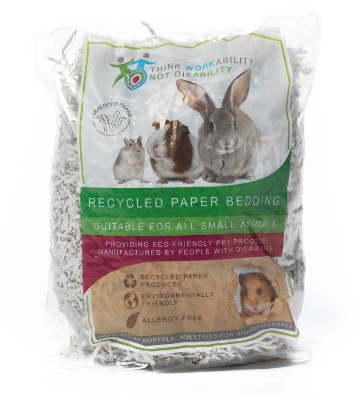 Recycled Paper Bedding